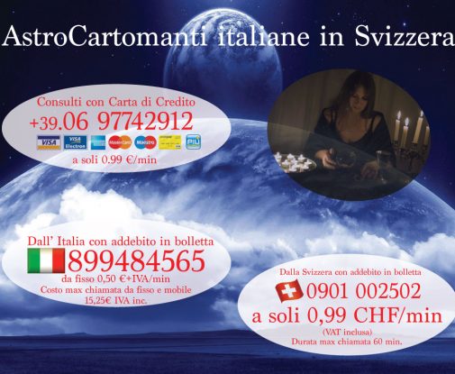Astro Cartomanti italiane in Svizzera